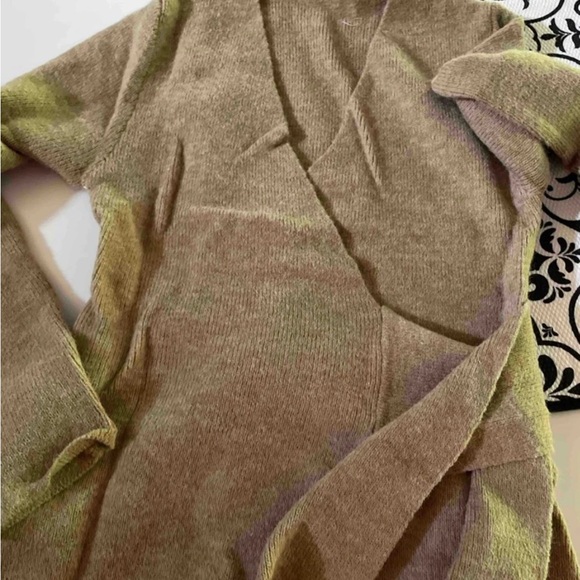 Maternity Comfy Wrap Tie Sweater Top - Picture 6 of 6